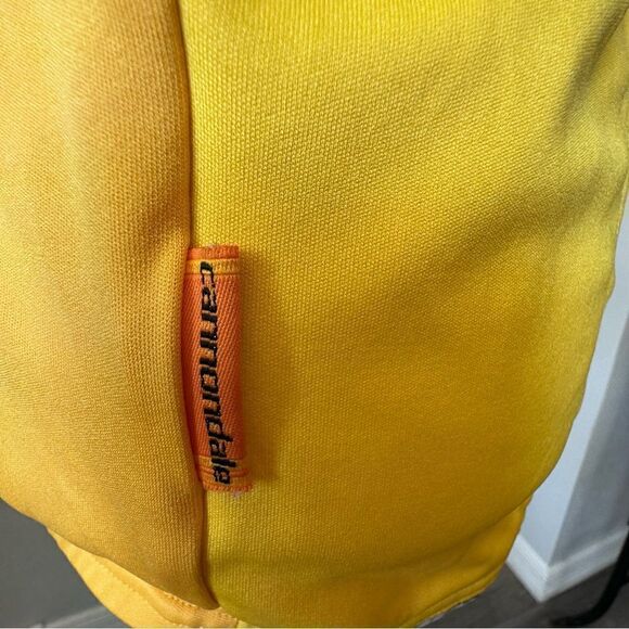 Cannondale Men’s Biking Shirt Yellow Half Zip Medium - Picture 9 of 14